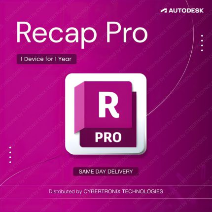 Autodesk ReCap Pro | 1 Device for 1 Year | Digital License | SAME DAY DELIVERY