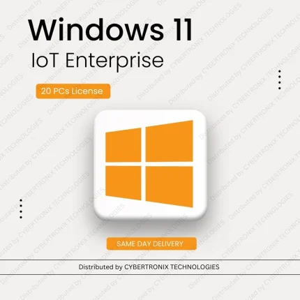 Microsoft Windows 11 IoT Enterprise | 20 PC License | Digital License | SAME DAY DELIVERY