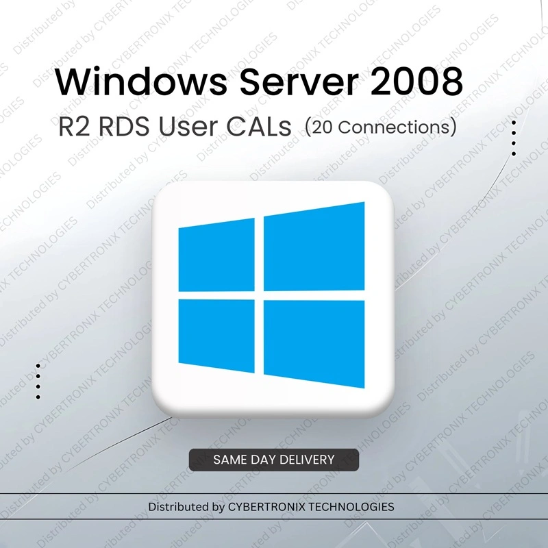 ezgif-5b3f1d68c6067e8c-1.webp Microsoft Windows Server 2008 R2 RDS User CALs (20 Connections) |Digital License | SAME DAY DELIVERY - الصورة 1