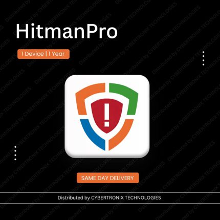 HitmanPro | 1 PC for 1 Year | Digital License | Same Day Delivery