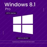 Microsoft Windows 8.1 Pro | 20 PC License | Digital License | SAME DAY DELIVERY