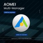 AOMEI Multi-Manager | Lifetime Upgrade | Digital License | SAME DAY DELIVERY