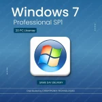 Microsoft Windows 7 Professional SP1 | 20 PC License | Digital License | SAME DAY DELIVERY