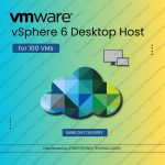 VMware vSphere 6 Desktop Host for 100 VMs | Digital License | SAME DAY DELIVERY