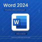 Microsoft Word 2024 | 1 PC License Linked to Email Account | Windows | Digital License | Same Day Delivery