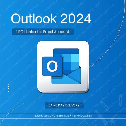 Microsoft Outlook 2024 | 1PC Linked to Email Account | Windows | Digital License | Same Day Delivery