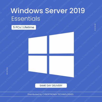 Microsoft Windows Server 2019 Essentials | 5 Servers Lifetime | Digital License | SAME DAY DELIVERY