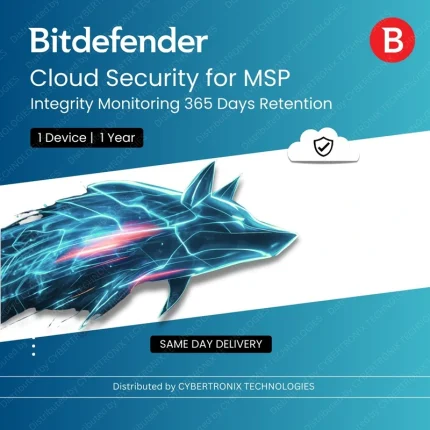 Bitdefender Cloud Security for MSP – Integrity Monitoring 365 Days Retention  | 1 Devices for 1 Year | Digital License | SAME DAY DELIVERY