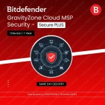 Bitdefender GravityZone Cloud MSP Security - Secure PLUS | Digital License | SAME DAY DELIVERY