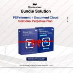 Wondershare Bundle Solution: PDFelement and Document Cloud Individual |  Perpetual Plan | Digital License | Same Day Delivery