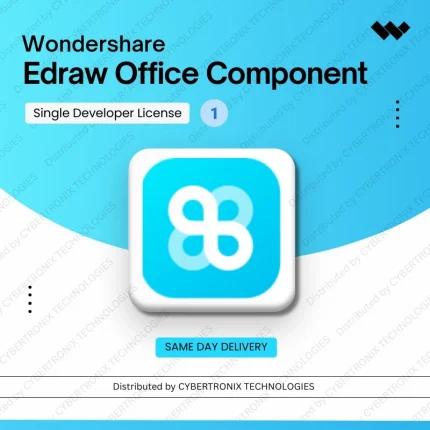 Wondershare Edraw Office Component Single Developer License Allow one developer| Digital License | Same Day Delivery
