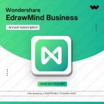 Wondershare EdrawMind Business License Annual Subscription| Digital License | Same Day Delivery