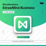 Wondershare EdrawMind Business License 3-Year License | Digital License | Same Day Delivery