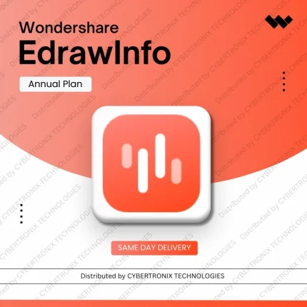 Wondershare EdrawInfo Annual Plan | Digital License | Same Day Delivery