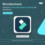 Wondershare Filmora Team/Business License for Windows Perpetual Plan | Digital License | Same Day Delivery