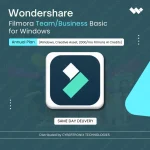 Wondershare Filmora Team/Business Basic Annual Plan for Windows (Windows, Creative Asset, 2000/mo Filmora AI Credits) | Digital License | Same Day Delivery